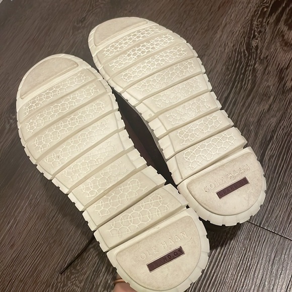 ✅SOLD✅♉️Cole Haan wingtip Zero Grand Oxfords in burgundy ox blood dark red 7.5 - Picture 8 of 11